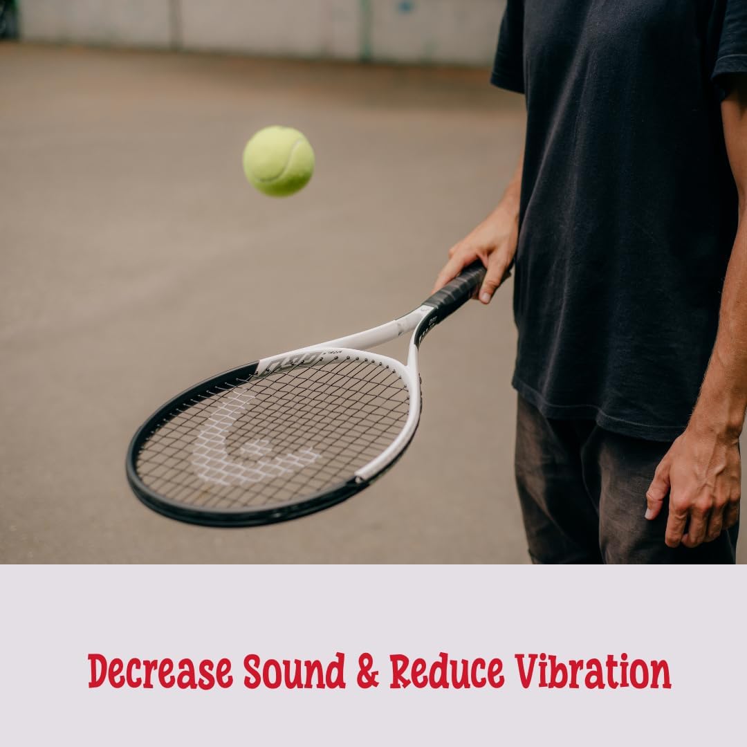 EgoNova Tennis Dampener 6 Pieces 6 Colors